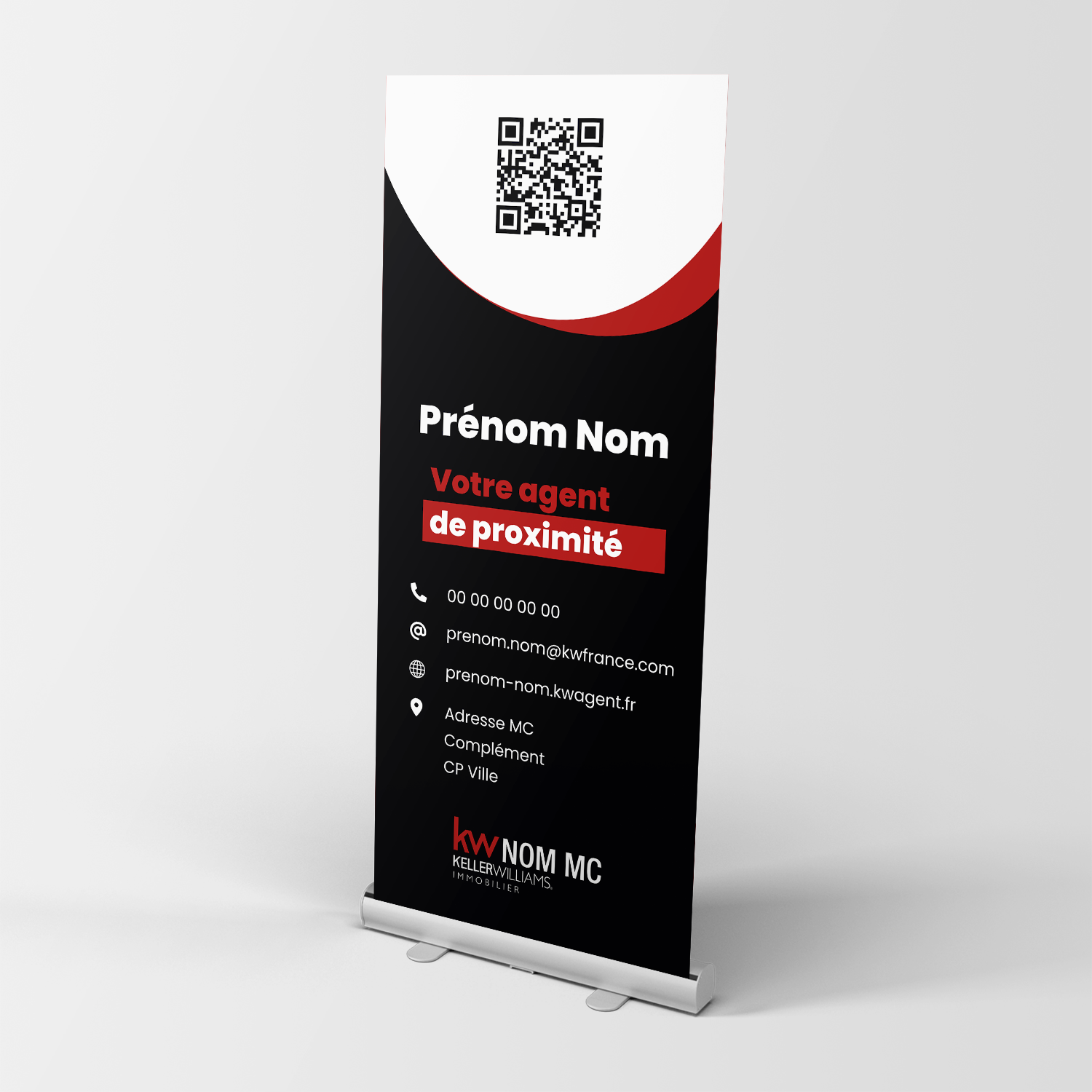 Roll-up pour les Agents Keller Williams | Store KW France