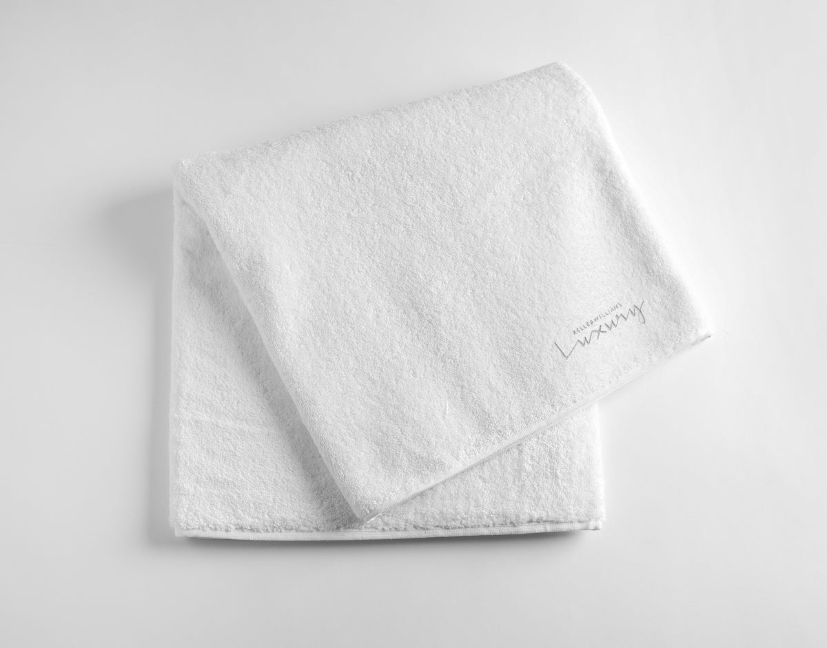 Serviette de bain 70 x 140 cm - KW Luxury - Blanc