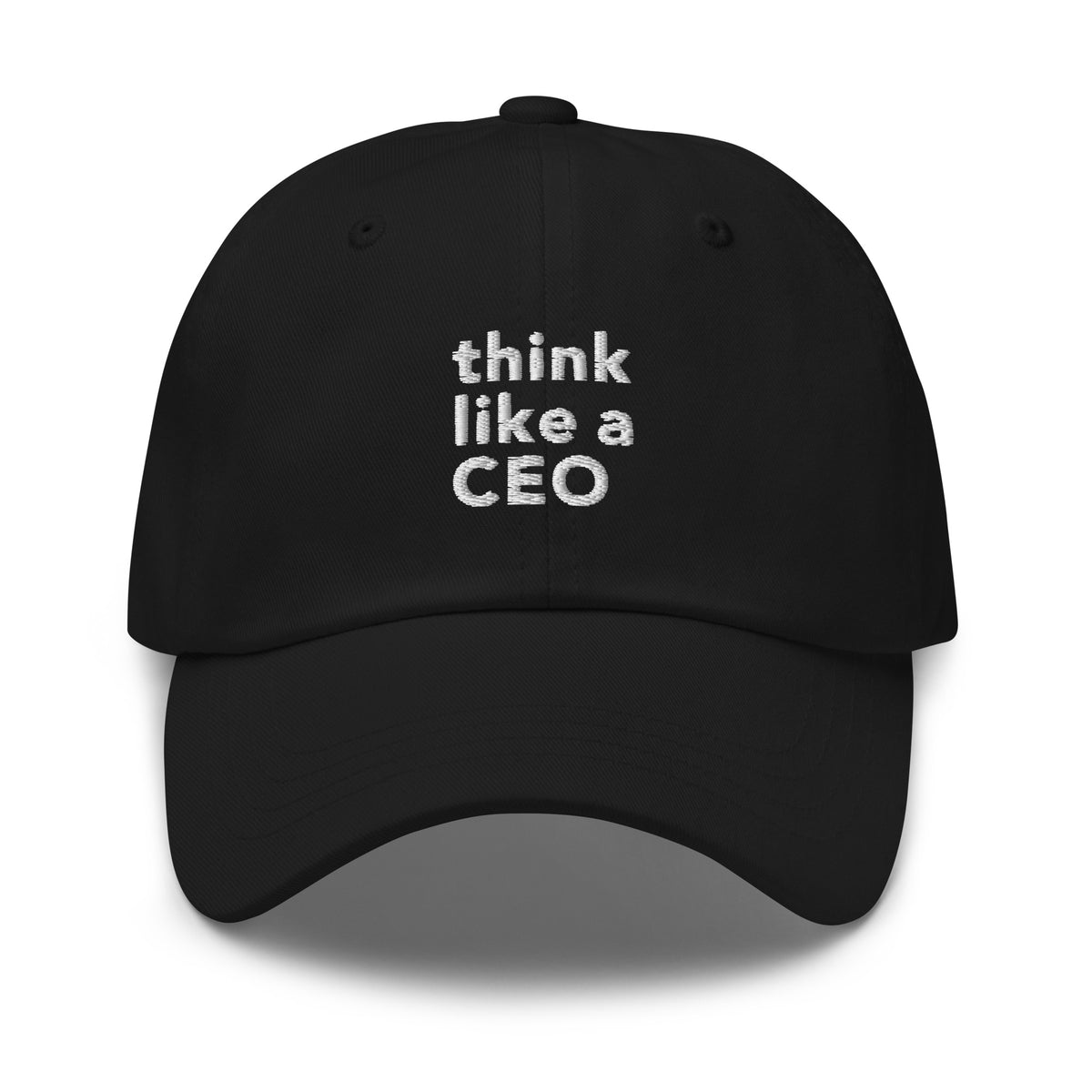 Casquette Brodée - Think Like a CEO | SOLDES