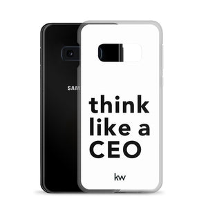Coque Samsung - Think Like a CEO