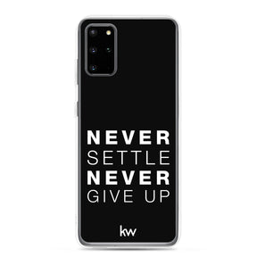 Coque Samsung - Never Settle