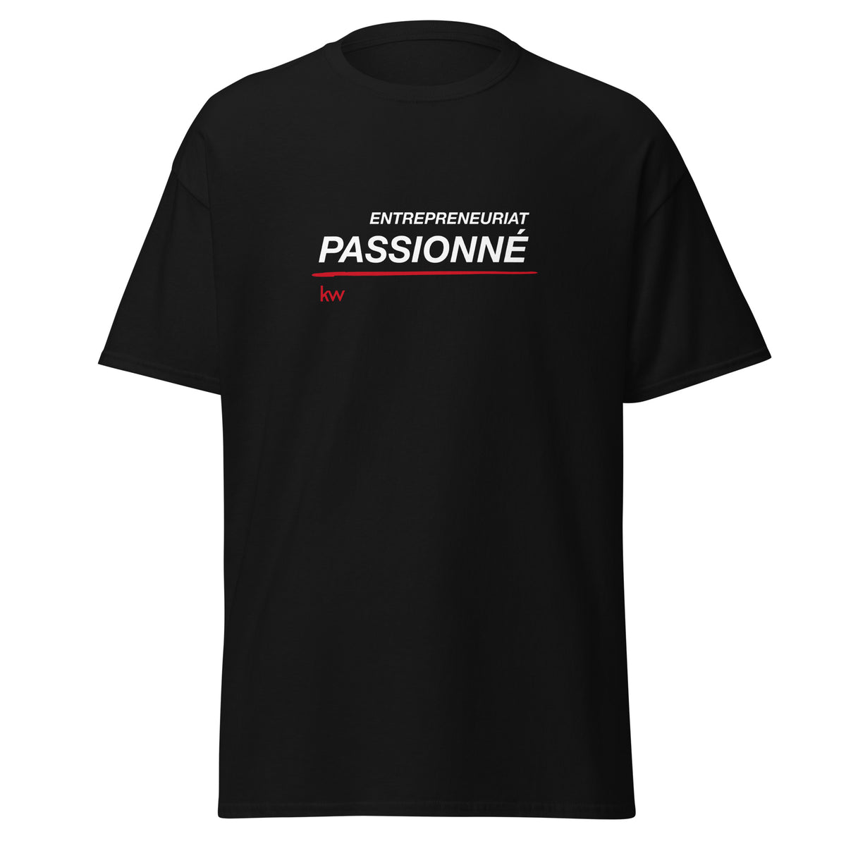 T-shirt Basique Unisexe - Entrepreneuriat Passionné