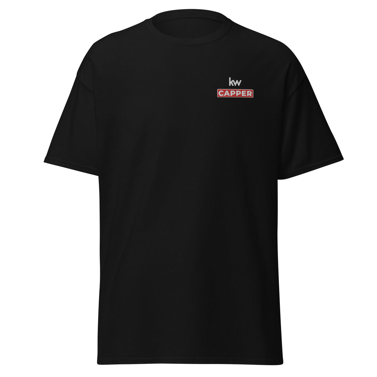 T-shirt Basique Unisexe Brodé - KW Capper