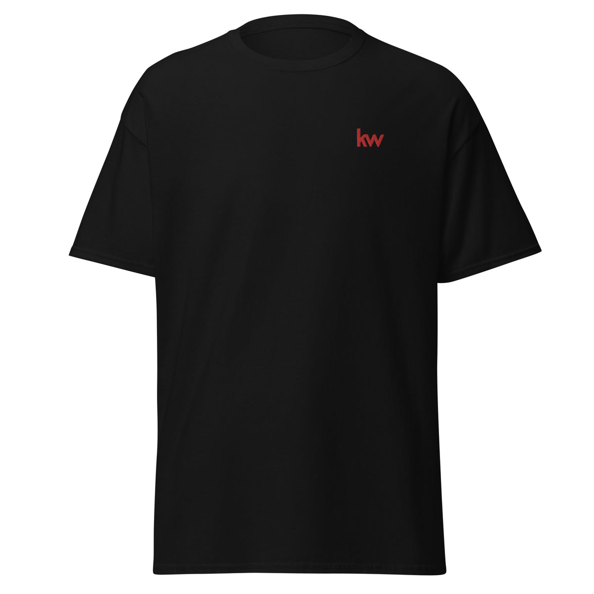 T-shirt Basique Unisexe Brodé - KW