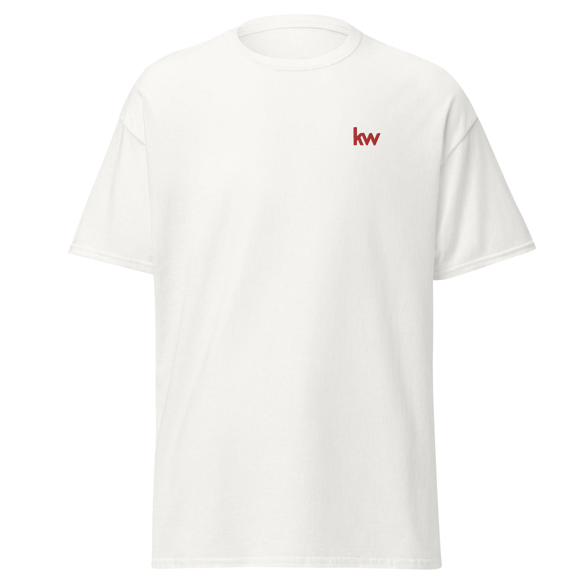 T-shirt Basique Unisexe Brodé - KW