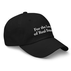 Casquette Brodée - For The Love Of Real Estate