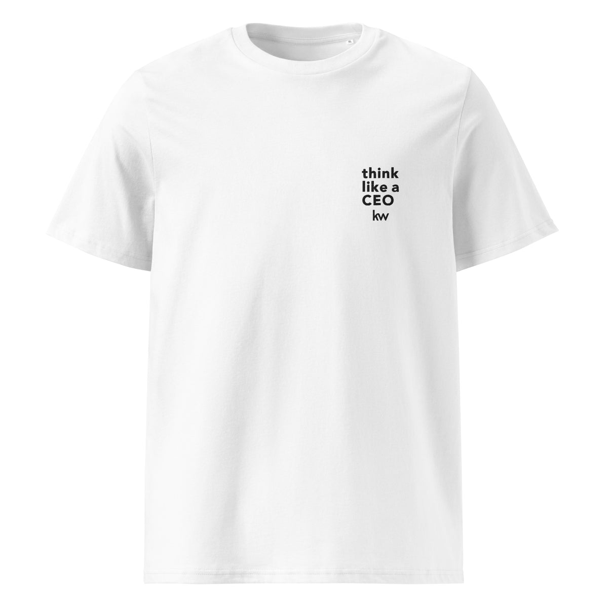 T-Shirt Premium Unisexe Brodé - Think Like a CEO