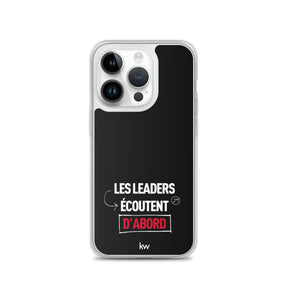 Coque iPhone - Leadership