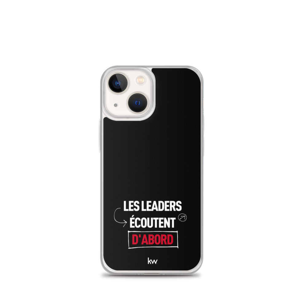 Coque iPhone - Leadership