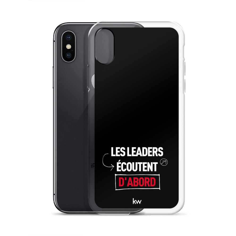 Coque iPhone - Leadership