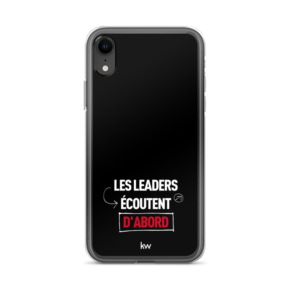 Coque iPhone - Leadership