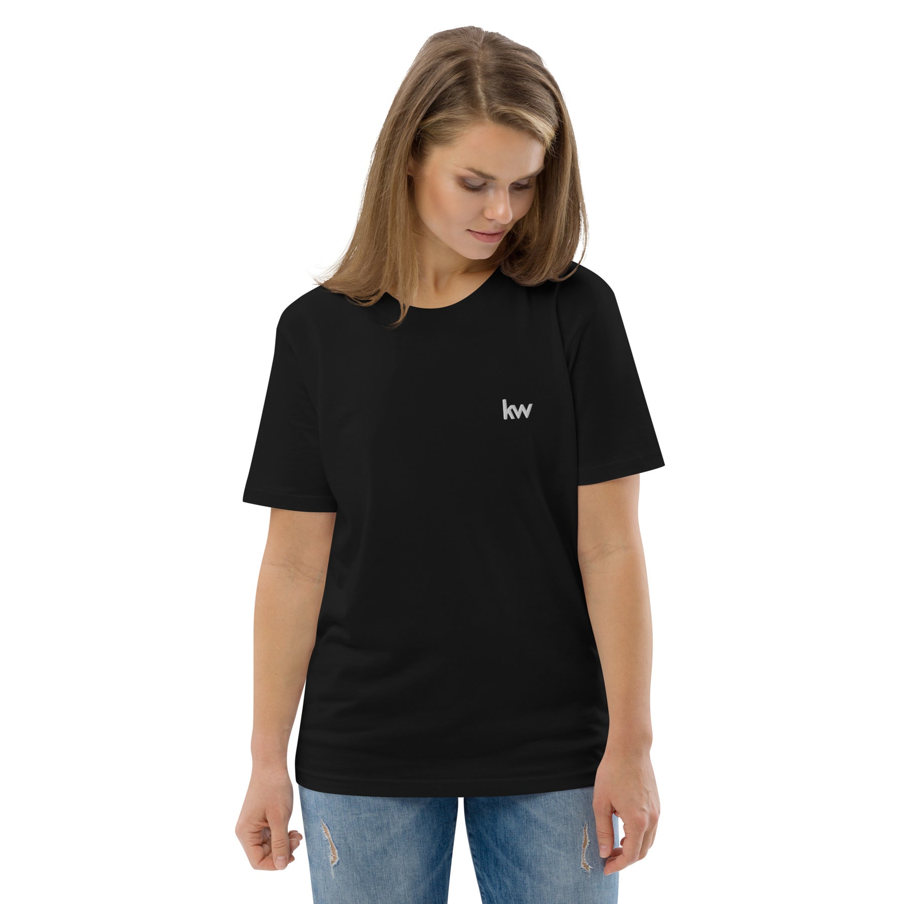 T-Shirt Premium Unisexe Brodé - KW